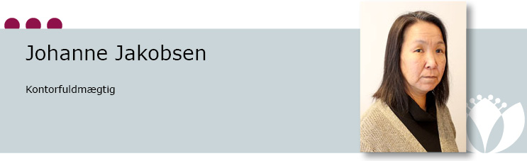 Johanne Jakobsen, Fuldmægtig